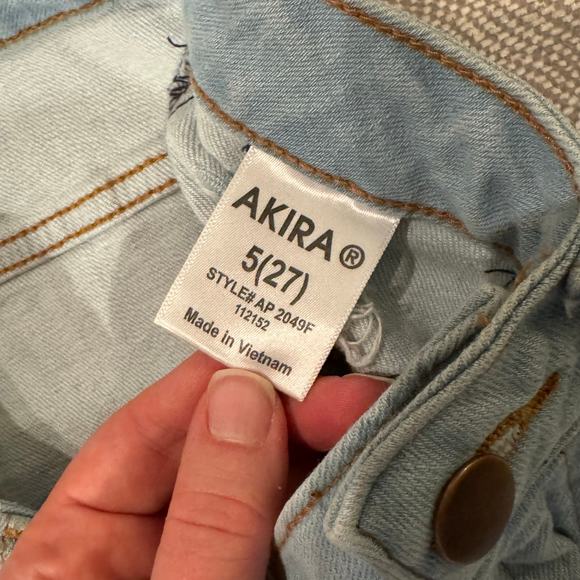 Akira Distressed Bellbottom Jeans Distressed Bootcut Jeans Akira Jeans 5(27) - Picture 6 of 9